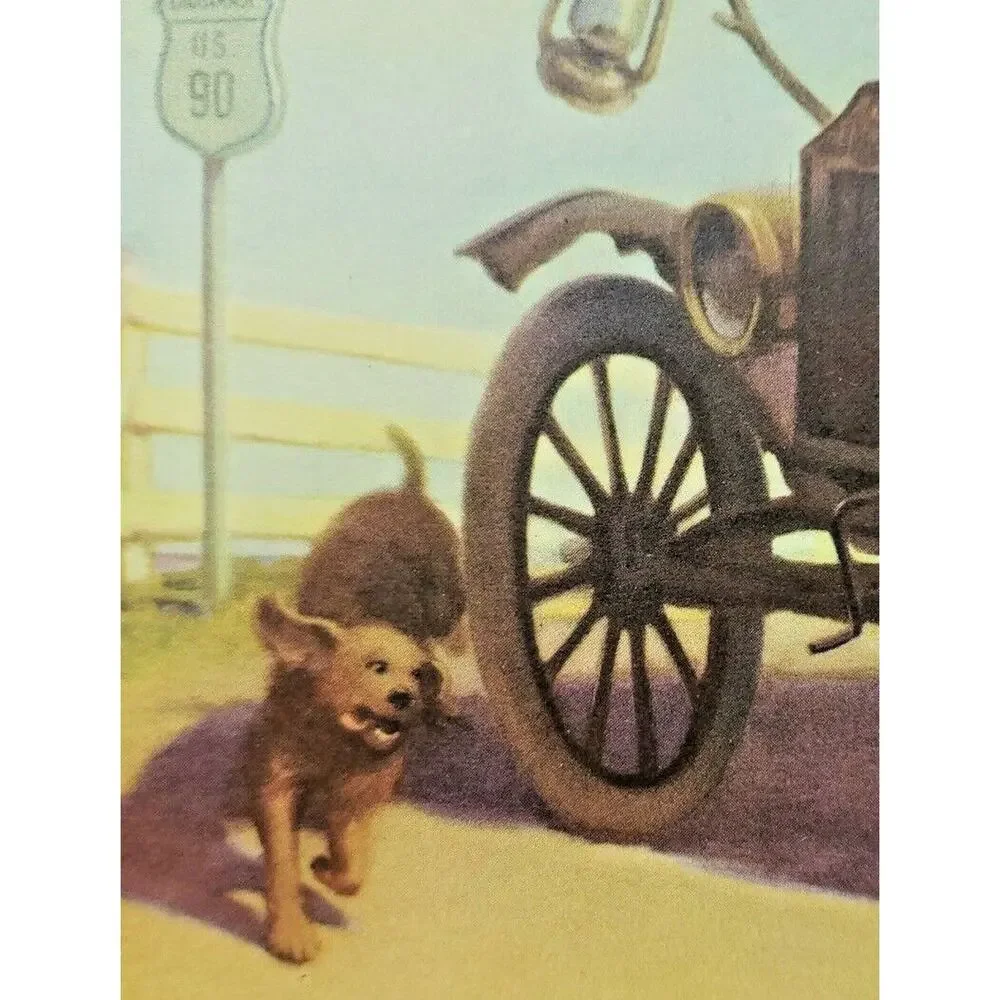 1930's Rare Print “Westward Ho!
